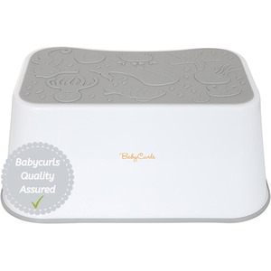 Non-Slip Toddler Step Stool Ocean Theme - White by Babycurls