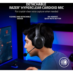 Razer Barracuda X Wireless Multi-platform Gaming and Mobile Headset - Black by Razer