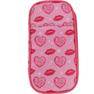 Let's Dance Compartment Pencil Case - Pink