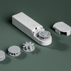 Smart Home Roller Shade Driver E1 Twin Pack with Aqara Smart Hub M2 - White by Aqara