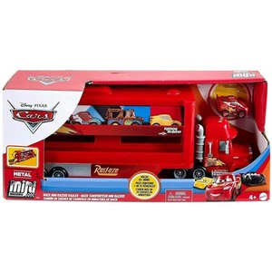 Disney Pixar Cars Minis Transporter with Vehicle - RED by Disney