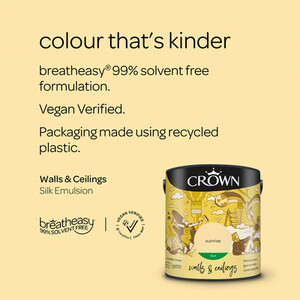 Crown Walls and Ceilings Silk Emulsion by Crown Paints