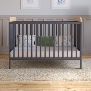 Levi Cot Bed With Mattress - White/Pine by Love For Sleep