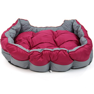 Waterproof Dog Bed in Burgundy - Burgundy / XL by Actiaspet
