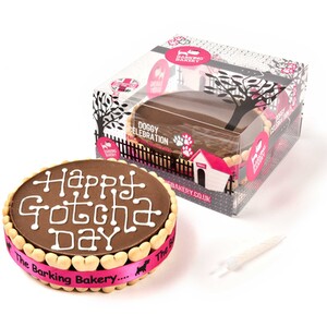 The Barking Bakery Carob Celebration Cake for Dogs by The Barking Bakery