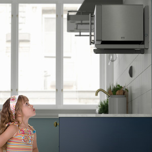 Microwave Wall Mounts - Silver by AVF