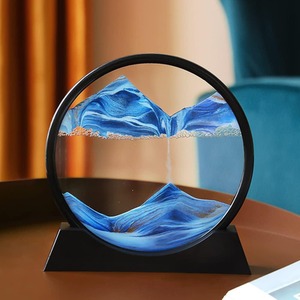 Dynamic Sand Art 3D Rotatable Frame - Blue by Dyzi