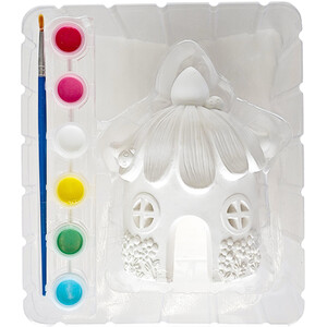 Paint Your Own Fairy House - White