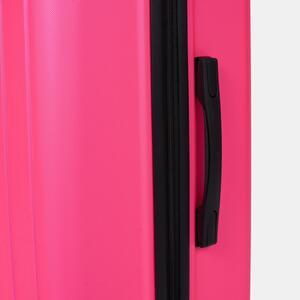 3 Piece Set Of Suitcase Travel Luggage - Fuchsia Pink by OHS
