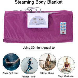 Far Infrared Sauna Blanket 2 Zone Heating by Livingandhome
