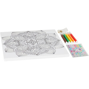 Glitter Colouring Canvas by Art Studio