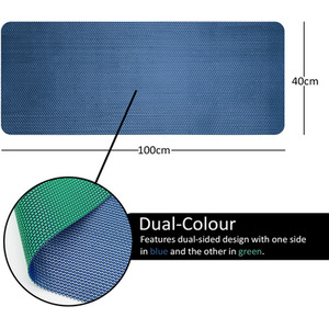 Reversible Dual-Colour PVC Shower Mat by Nicoman