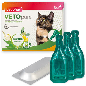 Beaphar Cat Spot On Flea Repellent - 3 by Beaphar