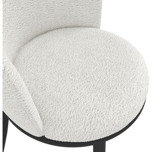 Nova Dining Chair - Ivory and Black