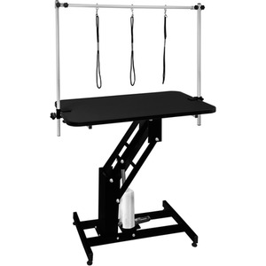 Hydraulic Pet Dog Grooming Tables Height Adjustable by Monster Shop