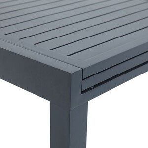 Madison Extension Table - Black by Outdoor Essentials