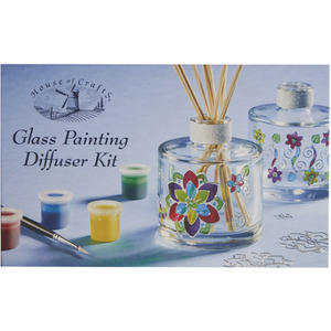 Glass Painting Diffuser Kit - Multiple Colours by House of Crafts