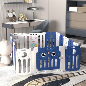 Foldable Baby Playpen Toddler Activity Center by Livingandhome