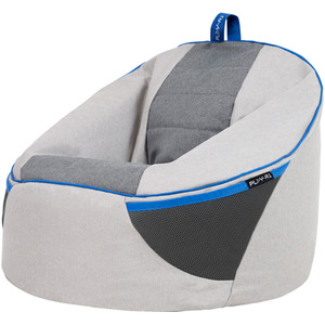 PLAY-R1 Alpha Kids Gaming Bean Bag Chair - Grey by icon