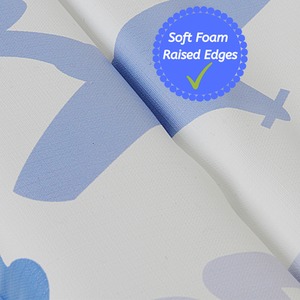 Baby Changing Mat - Planes and Trains / Planes and Trains by Babycurls