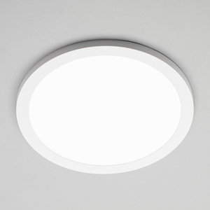 Darly LED 24 Watt Flush Ceiling or Wall Light - White by Litecraft