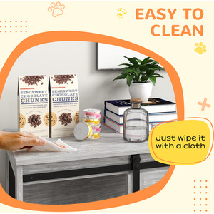 PawHut Dog Crate Furniture with Removable Cushion by PawHut