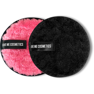Eco Makeup Cosmetic Pad Bundle - Black & Pink by Give Me Cosmetics
