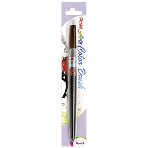 Pentel Arts Colour Brush Pen - Watercolour Brush - XGFL - Sepia by Pentel