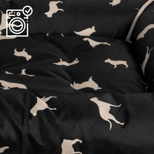 Water Resistant Canvas Dog Mattress - XL - Black by Dreampaws