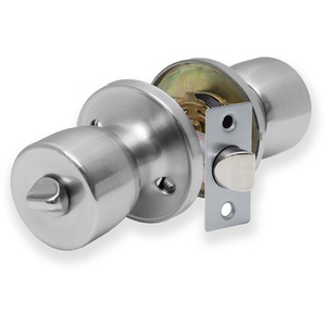 XFORT Tulip Privacy Knob Set - Polished Brass by XFORT