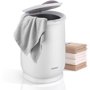 Portable Spa Hot Towel Heater - White by Costway