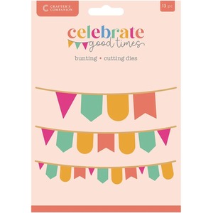Bunting Metal Die - Silver by Crafters Companion