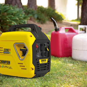 92001i-DF - The Mighty Atom Dual Fuel - Yellow by Champion Power Equipment