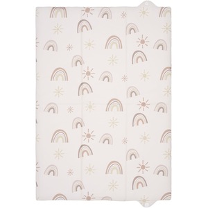 Tiny To Tots Foldable Travel Changing Mat - Cream by Tiny To Tots