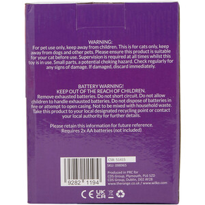 Fluttering Bird Cat Toy - Blue