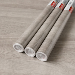 dc fix Oak Santana Grey Self Adhesive Vinyl Wrap for Kitchen Doors and Worktops - grey / 67.5cm x 2m (pack of 3) by d-c-fix