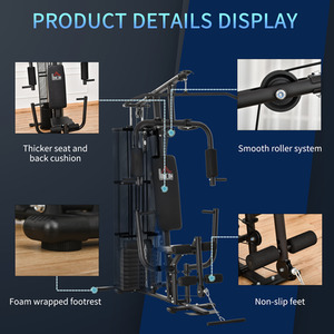 HOMCOM Multifunction Home Gym Weight Training Station by HOMCOM