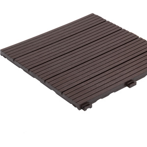 Cosmo Patio Cosmopolitan Decking Tiles - Brown by Nicoman