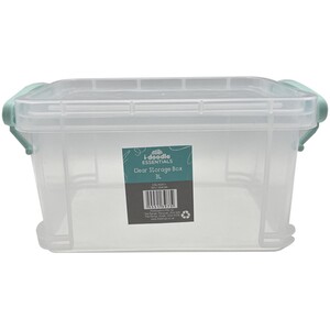 3L Storage box - Clear by i-doodle