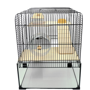 Small Animal Glass Cage Gerbilarium - The Savoy - Neutral by Little Friends