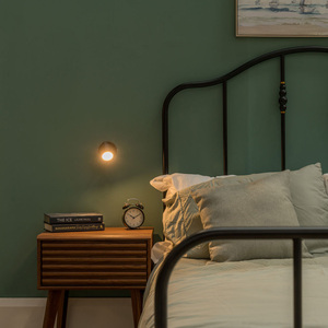 Benton IP44 Bathroom Spotlight Adjustable Wall Light and Warm LED Bulb - Black by ValueLights