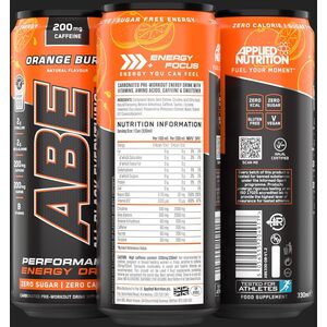 Pack of 12 ABE Pre Workout Drink by Applied Nutrition
