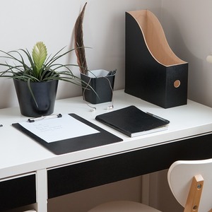 dc fix Leather Effect Black Self Adhesive Vinyl Wrap by d-c-fix