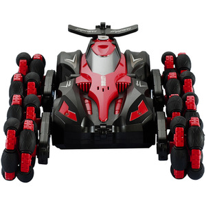 Spray Drift Remote-Controlled Stunt Car Toy - Red / 22.5cm by komore