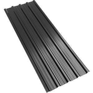 Pack of 12 Corrugated Steel Sheets by Livingandhome