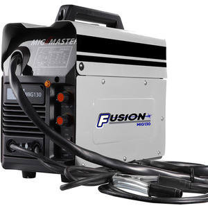 130 AMP Gasless Mig Welder 230V - white by Autojack