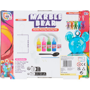 Marble Pouring Keyring Kit by Craft Hub