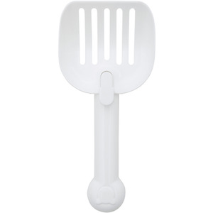 Cat Litter Box with Lid, Foldable with Scoop - Grey by Livingandhome