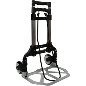 Neo 80kg Capacity Sack Trolley Folding With Extendable Handle - Silver by Neo