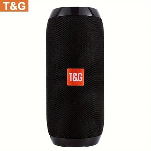 Bluetooth Speaker TG117 - Black by Dyzi